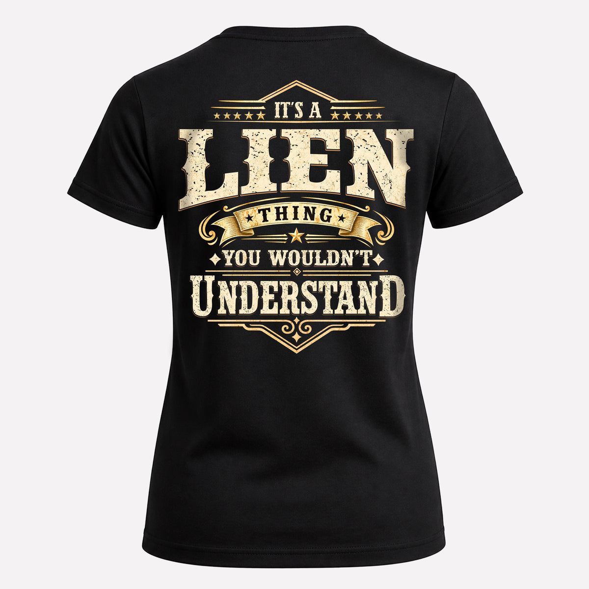 LIEN HH-F003–Personalized Name Quote Apparel “It’s an NAME Thing You Wouldn’t Understand”