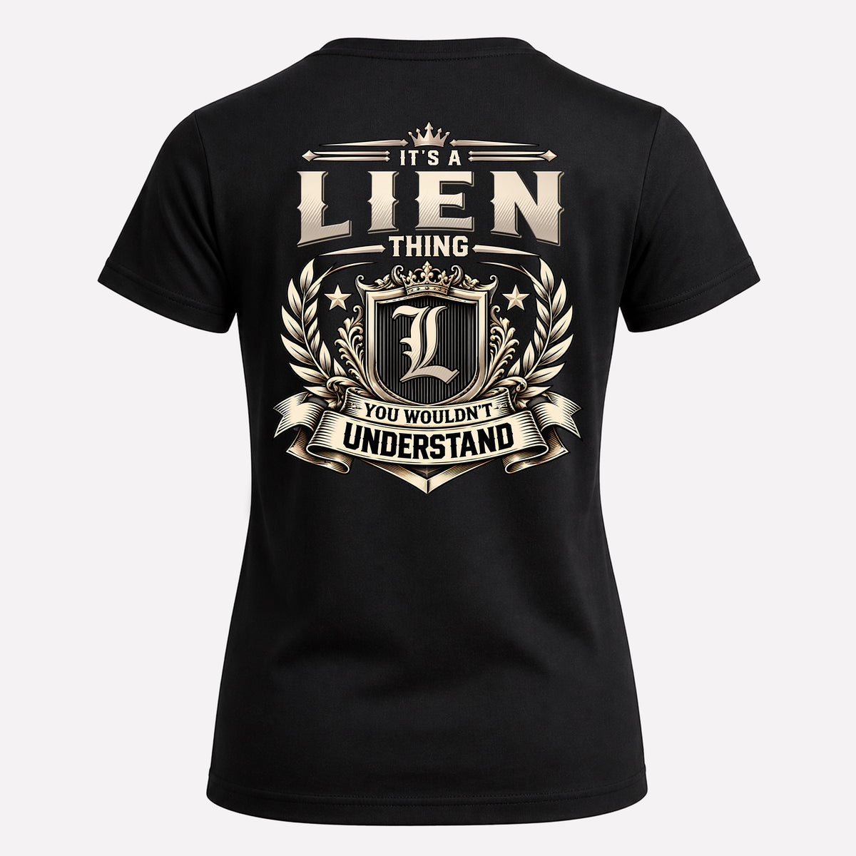 LIEN HH-F006 Thing Personalized Name T Shirt – You Wouldn’t Understand