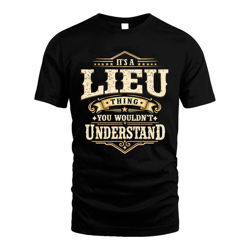 LIEU HH-F009–Personalized Name Quote Apparel “It’s an NAME Thing You Wouldn’t Understand”