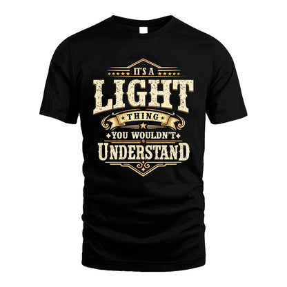 LIGHT HH-F009–Personalized Name Quote Apparel “It’s an NAME Thing You Wouldn’t Understand”