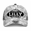 LILLY TC01 HH79 Team Your Name Hat, Personalized Camo Baseball Cap, Custom Family Gift, Gift for Him Her