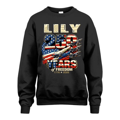 LILY HH88-K250-105...250 Years Of Freedom 1776-2026