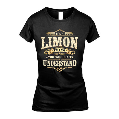 LIMON HH-F009–Personalized Name Quote Apparel “It’s an NAME Thing You Wouldn’t Understand”