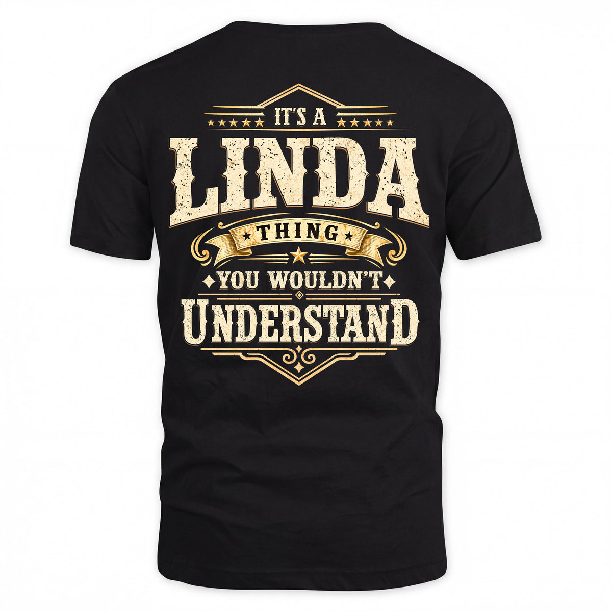 LINDA HH-F003–Personalized Name Quote Apparel “It’s an NAME Thing You Wouldn’t Understand”