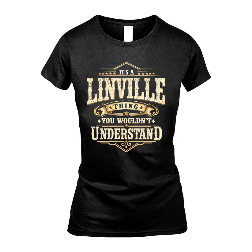 LINVILLE HH-F009–Personalized Name Quote Apparel “It’s an NAME Thing You Wouldn’t Understand”