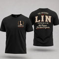 LIN W65-F6-168 – Personalized Original Issue Apparel “The Original NAME Certified One-of-One"