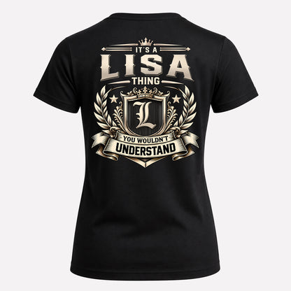 LISA HH-F006 Thing Personalized Name T Shirt – You Wouldn’t Understand