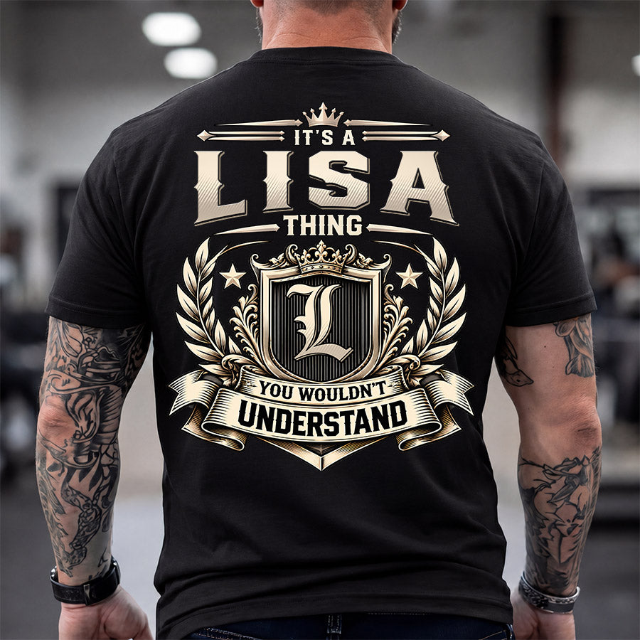 LISA HH-F006 Thing Personalized Name T Shirt – You Wouldn’t Understand