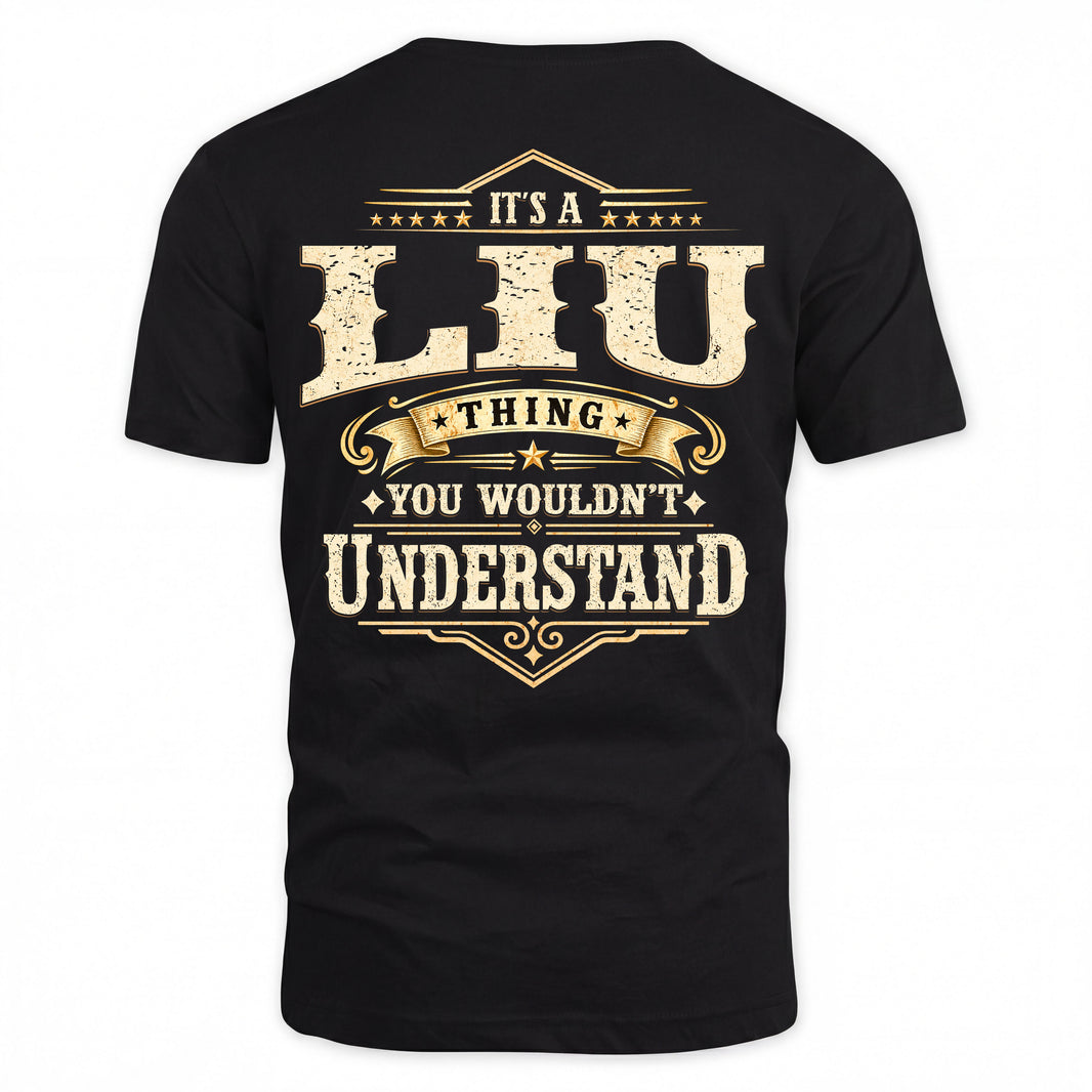 LIU HH-F003–Personalized Name Quote Apparel “It’s an NAME Thing You Wouldn’t Understand”
