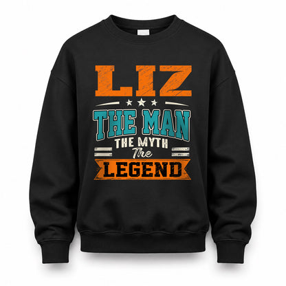 LIZ HH F007 The Man The Myth The Legend Personalized Shirt – Gift for Men