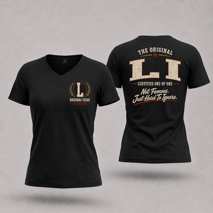 LI W65-F6-168 – Personalized Original Issue Apparel “The Original NAME Certified One-of-One"
