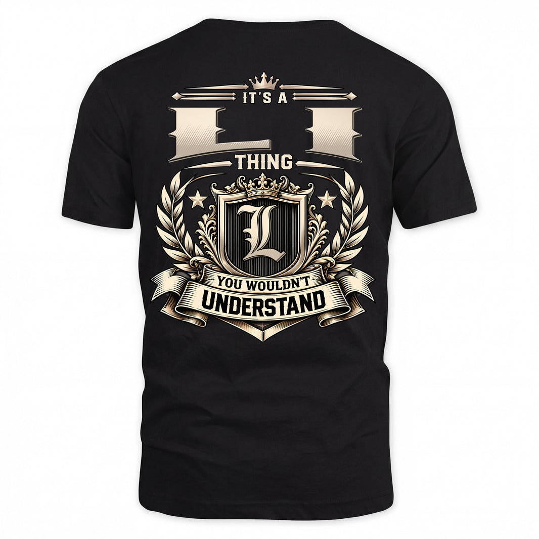 LI HH-F006 Thing Personalized Name T Shirt – You Wouldn’t Understand