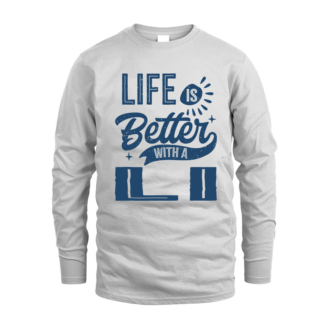 LI HH88-K2–Personalized Name Quote T-Shirt Life Is Better With Unisex Gift