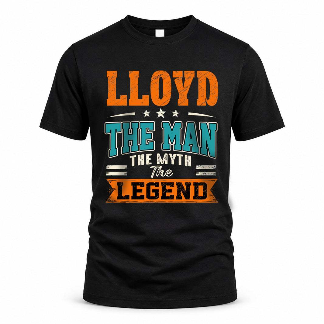 LLOYD HH F007 The Man The Myth The Legend Personalized Shirt – Gift for Men