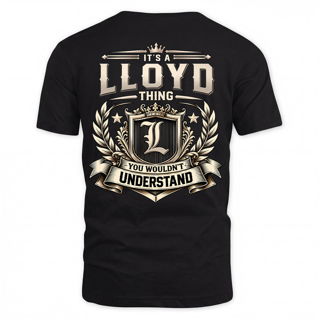 LLOYD HH-F006 Thing Personalized Name T Shirt – You Wouldn’t Understand