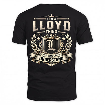 LLOYD HH-F006 Thing Personalized Name T Shirt – You Wouldn’t Understand