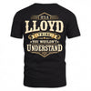 LLOYD HH-F003–Personalized Name Quote Apparel “It’s an NAME Thing You Wouldn’t Understand”