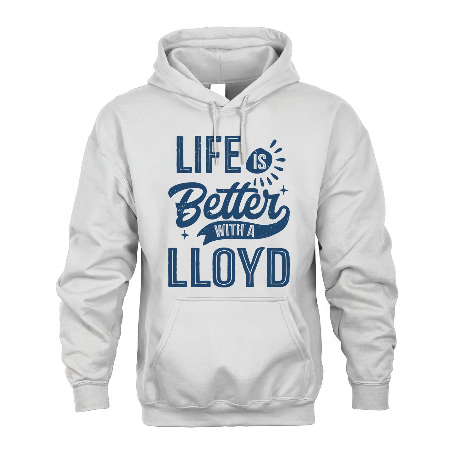 LLOYD HH88-K2–Personalized Name Quote T-Shirt Life Is Better With Unisex Gift