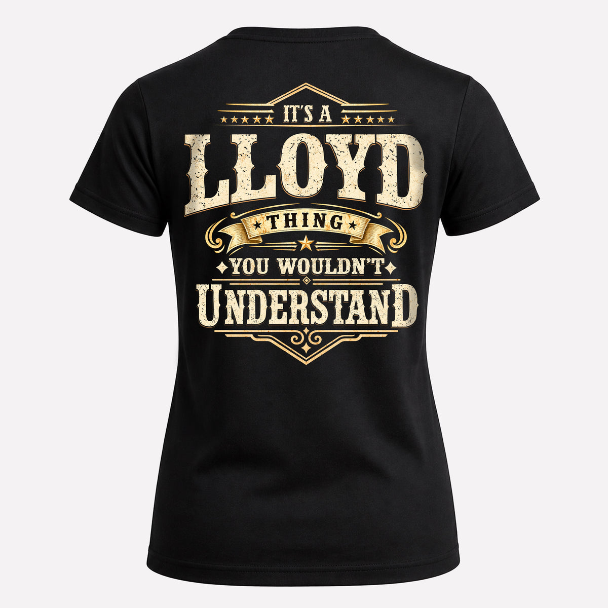 LLOYD HH-F003–Personalized Name Quote Apparel “It’s an NAME Thing You Wouldn’t Understand”