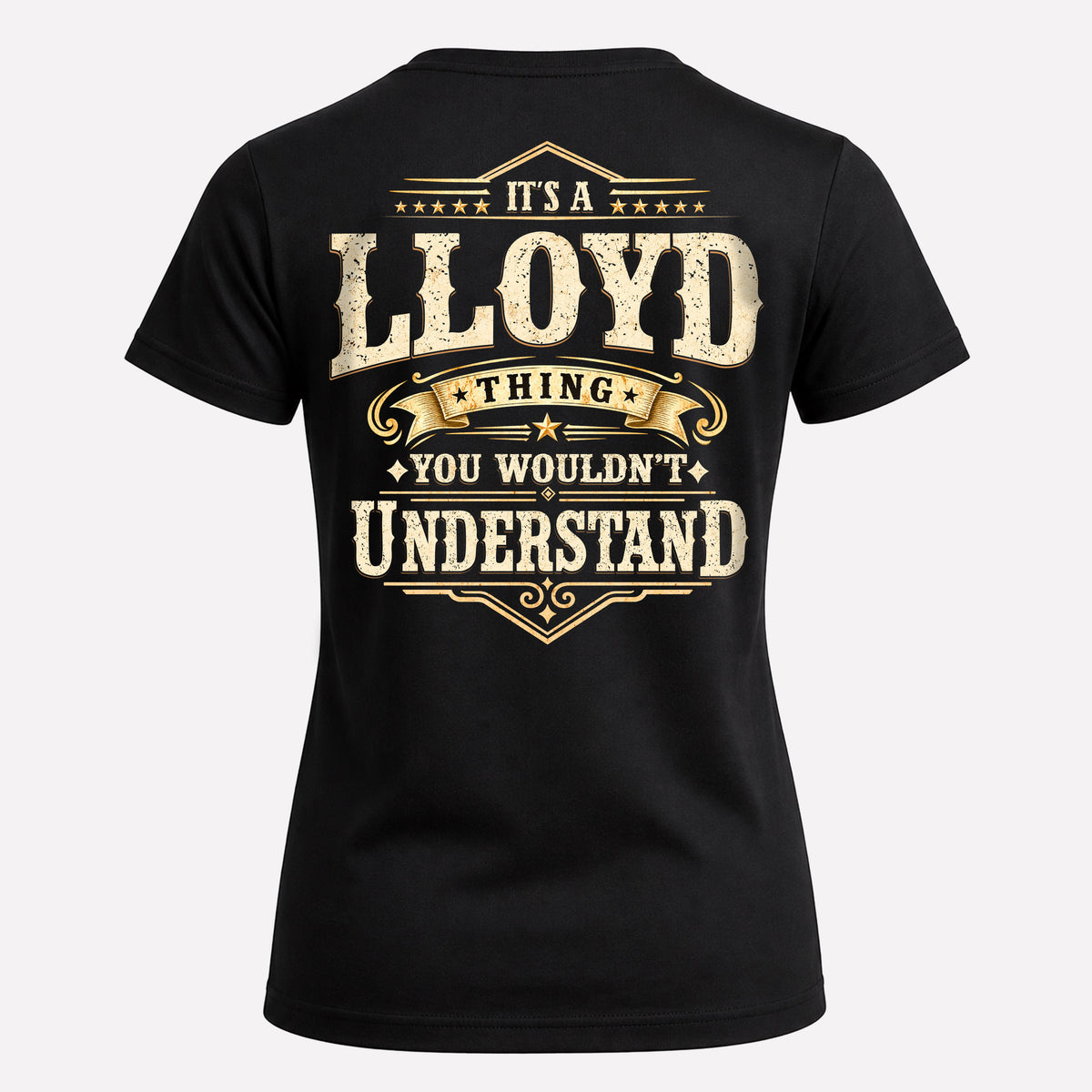 LLOYD HH-F003–Personalized Name Quote Apparel “It’s an NAME Thing You Wouldn’t Understand”