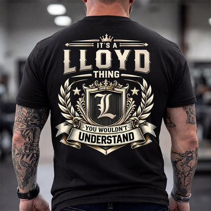 LLOYD HH-F006 Thing Personalized Name T Shirt – You Wouldn’t Understand