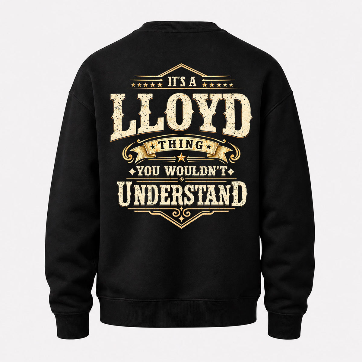 LLOYD HH-F003–Personalized Name Quote Apparel “It’s an NAME Thing You Wouldn’t Understand”