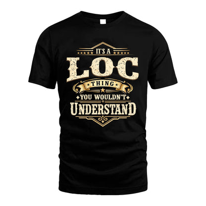 LOC HH-F009–Personalized Name Quote Apparel “It’s an NAME Thing You Wouldn’t Understand”