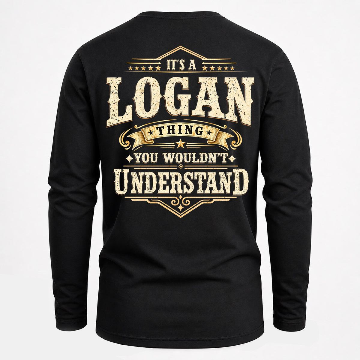 LOGAN HH-F003–Personalized Name Quote Apparel “It’s an NAME Thing You Wouldn’t Understand”