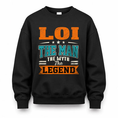 LOI HH F007 The Man The Myth The Legend Personalized Shirt – Gift for Men