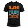 LOI HH F007 The Man The Myth The Legend Personalized Shirt – Gift for Men