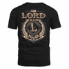 LORD 2K-101–Personalized Name Quote Apparel “I Am NAME May Not Be Perfect But I Am Limited Edition”