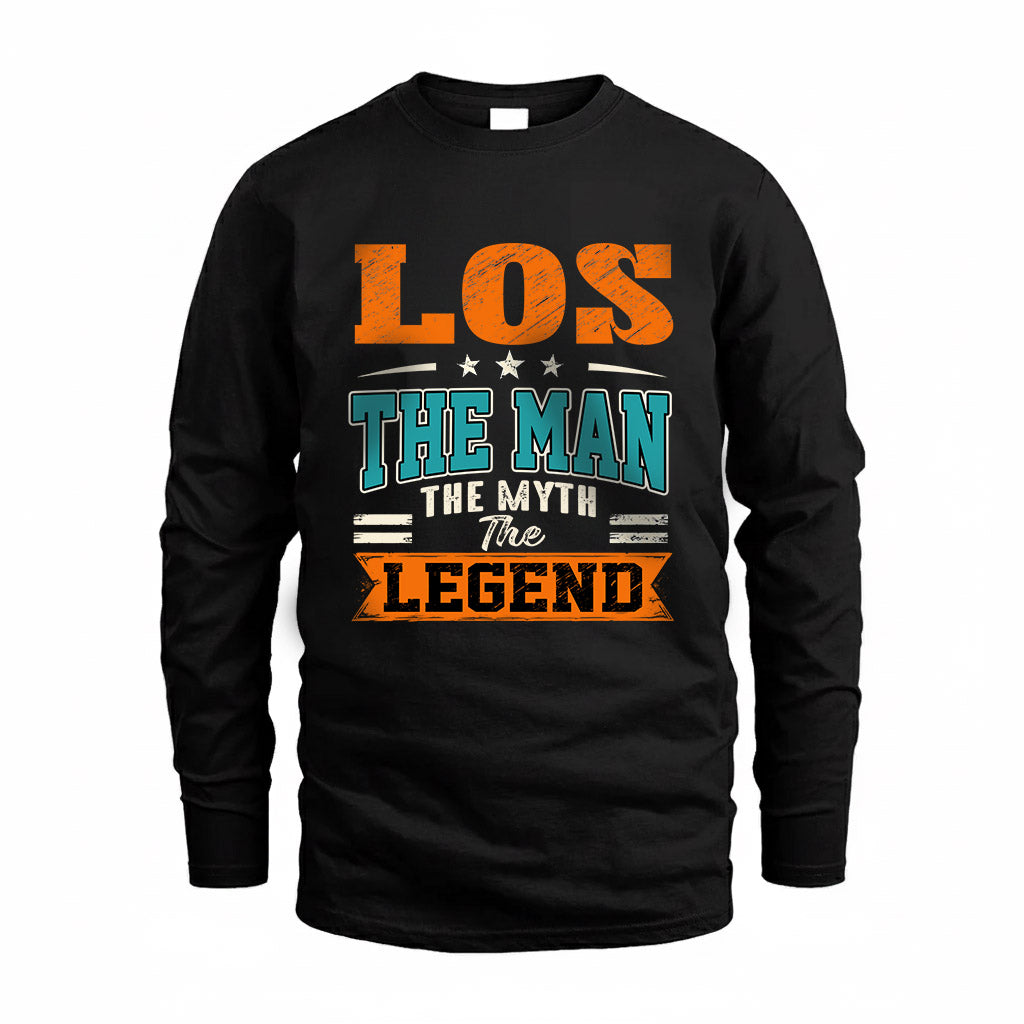 LOS HH F007 The Man The Myth The Legend Personalized Shirt – Gift for Men