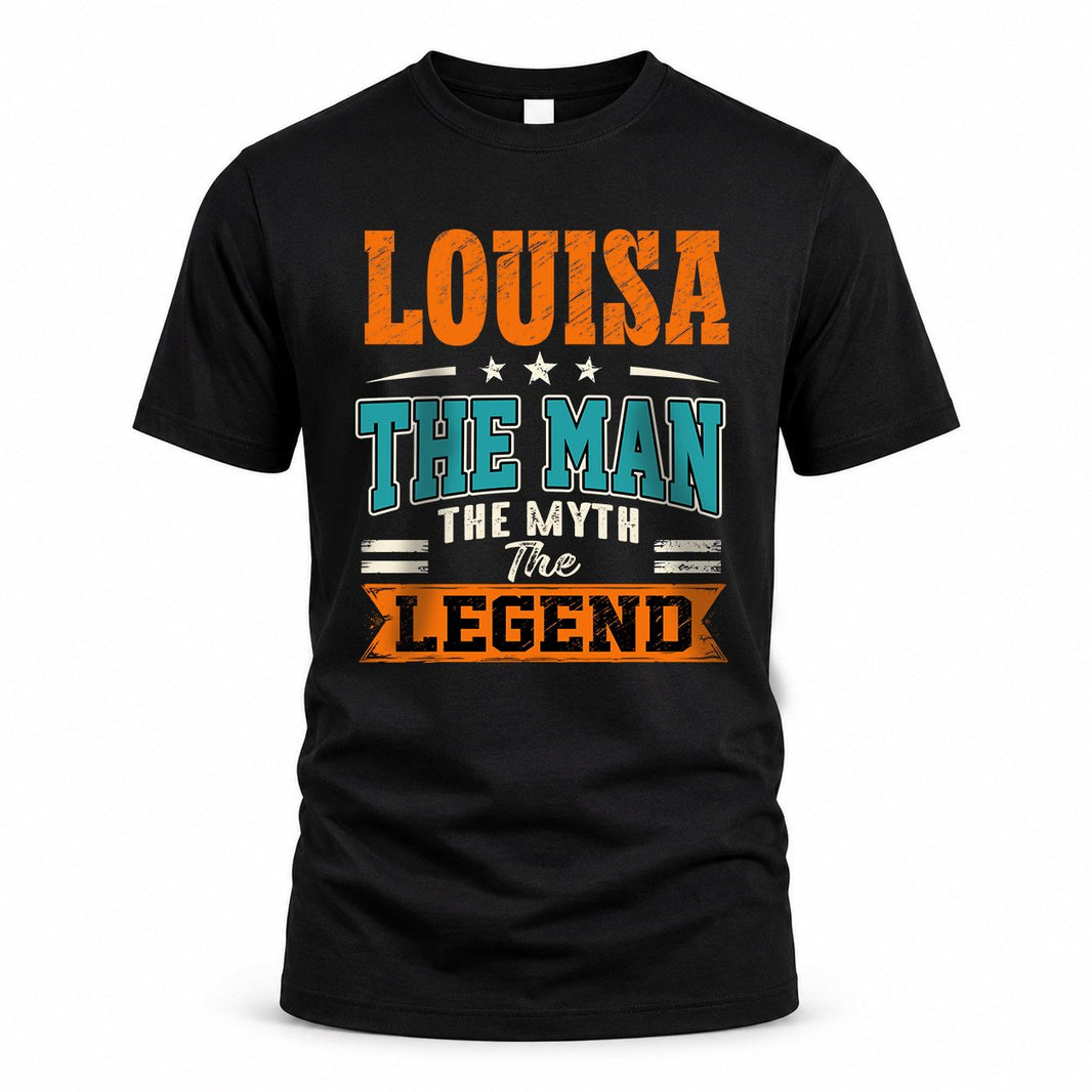 LOUISA HH F007 The Man The Myth The Legend Personalized Shirt – Gift for Men