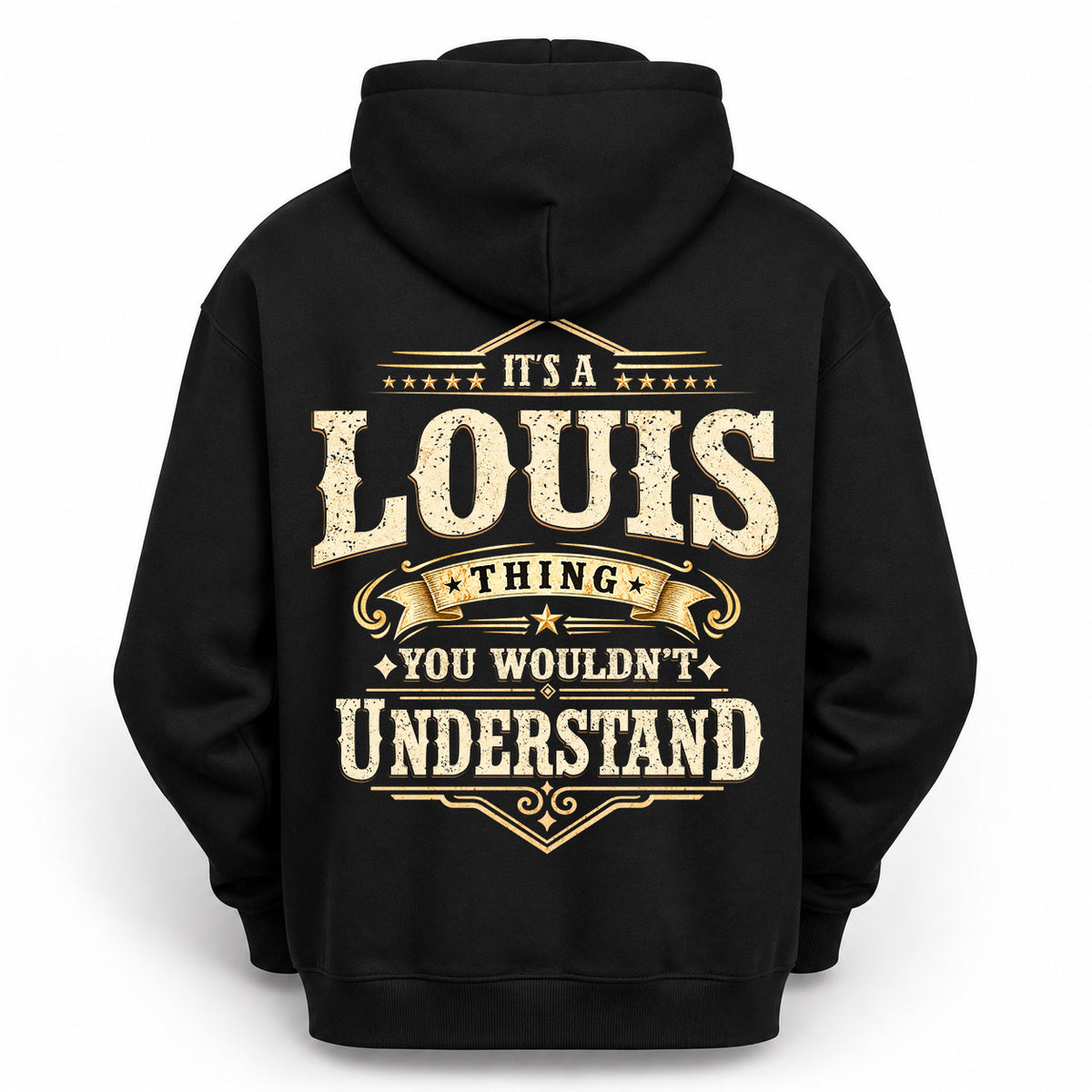 LOUIS HH-F003–Personalized Name Quote Apparel “It’s an NAME Thing You Wouldn’t Understand”