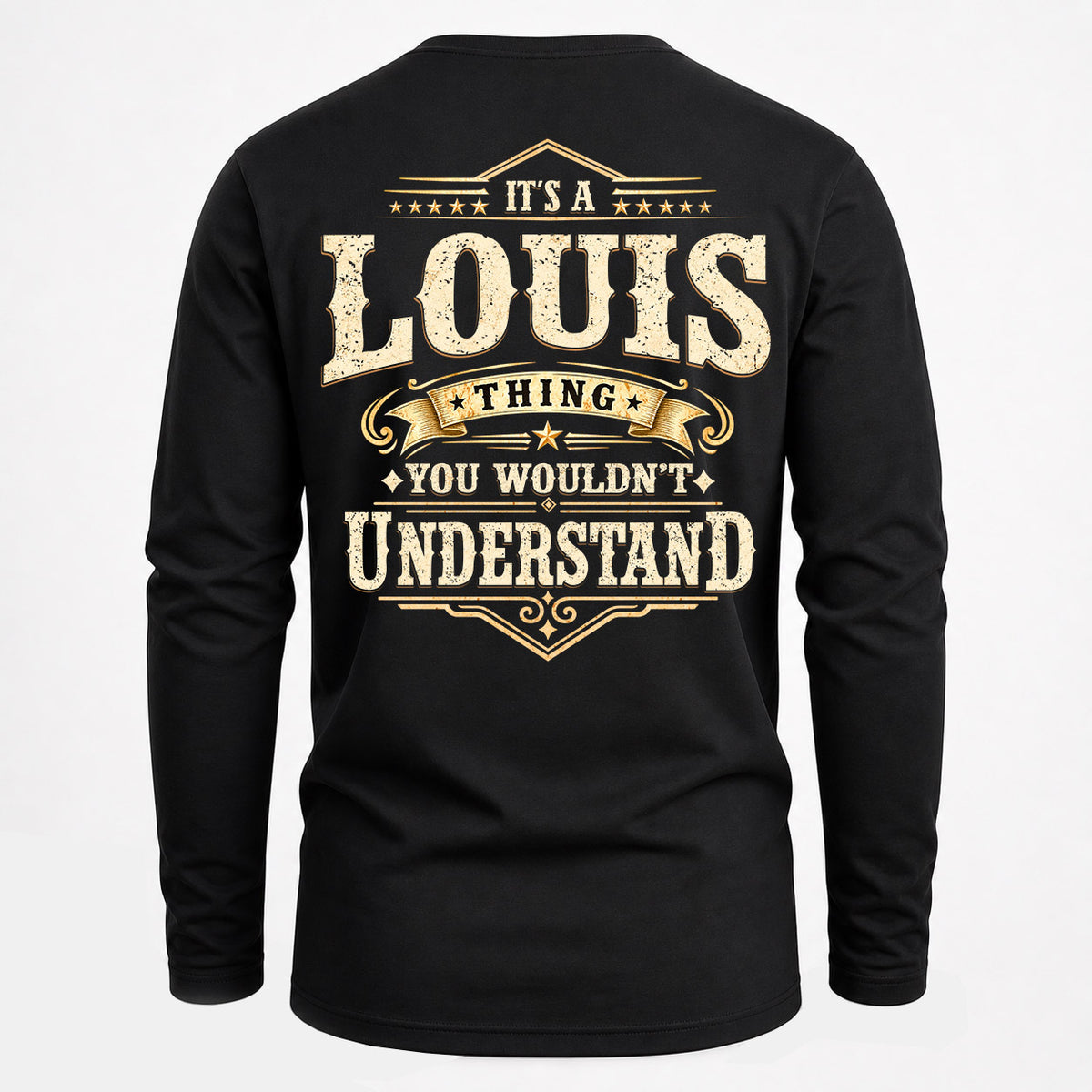 LOUIS HH-F003–Personalized Name Quote Apparel “It’s an NAME Thing You Wouldn’t Understand”