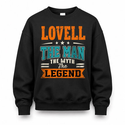 LOVELL HH F007 The Man The Myth The Legend Personalized Shirt – Gift for Men