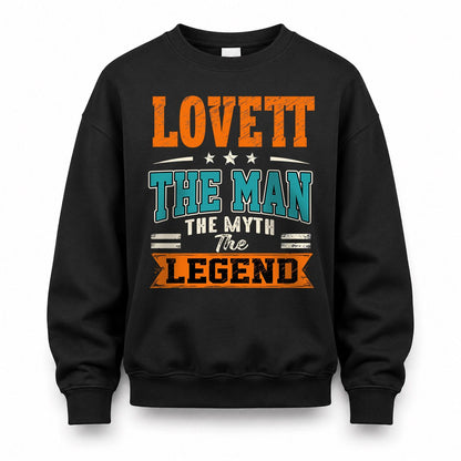 LOVETT HH F007 The Man The Myth The Legend Personalized Shirt – Gift for Men