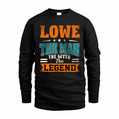 LOWE HH F007 The Man The Myth The Legend Personalized Shirt – Gift for Men