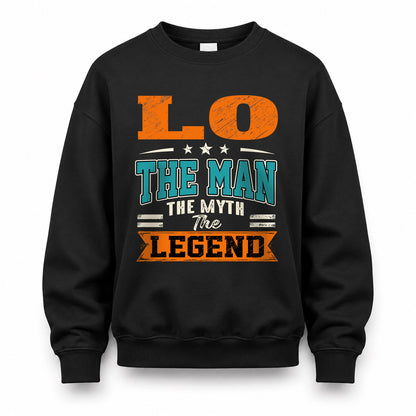 LO HH F007 The Man The Myth The Legend Personalized Shirt – Gift for Men