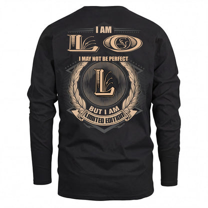 LO 2K-101–Personalized Name Quote Apparel “I Am NAME May Not Be Perfect But I Am Limited Edition”