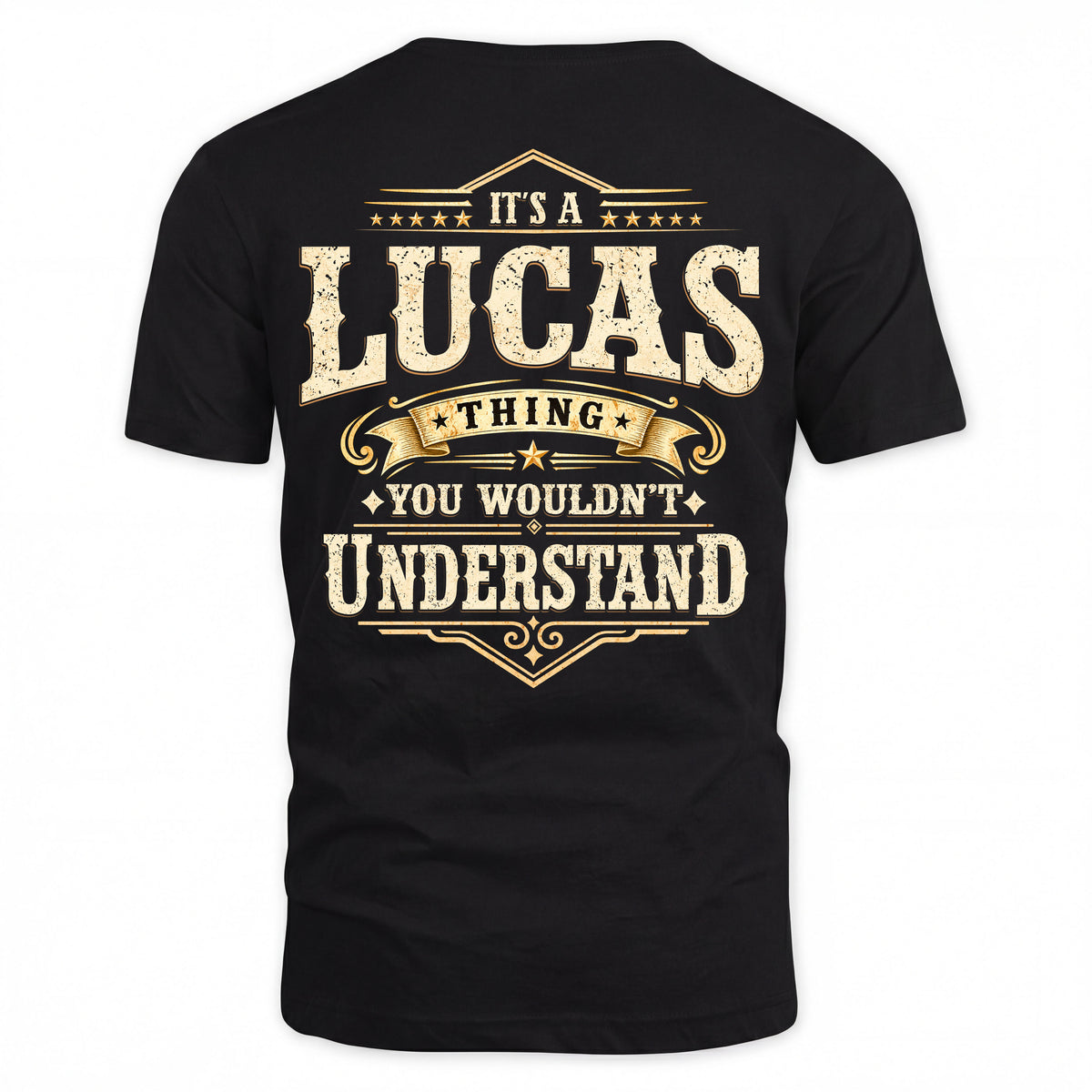 LUCAS HH-F003–Personalized Name Quote Apparel “It’s an NAME Thing You Wouldn’t Understand”