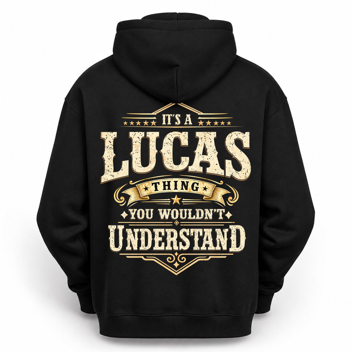 LUCAS HH-F003–Personalized Name Quote Apparel “It’s an NAME Thing You Wouldn’t Understand”