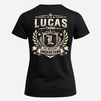LUCAS HH-F006 Thing Personalized Name T Shirt – You Wouldn’t Understand