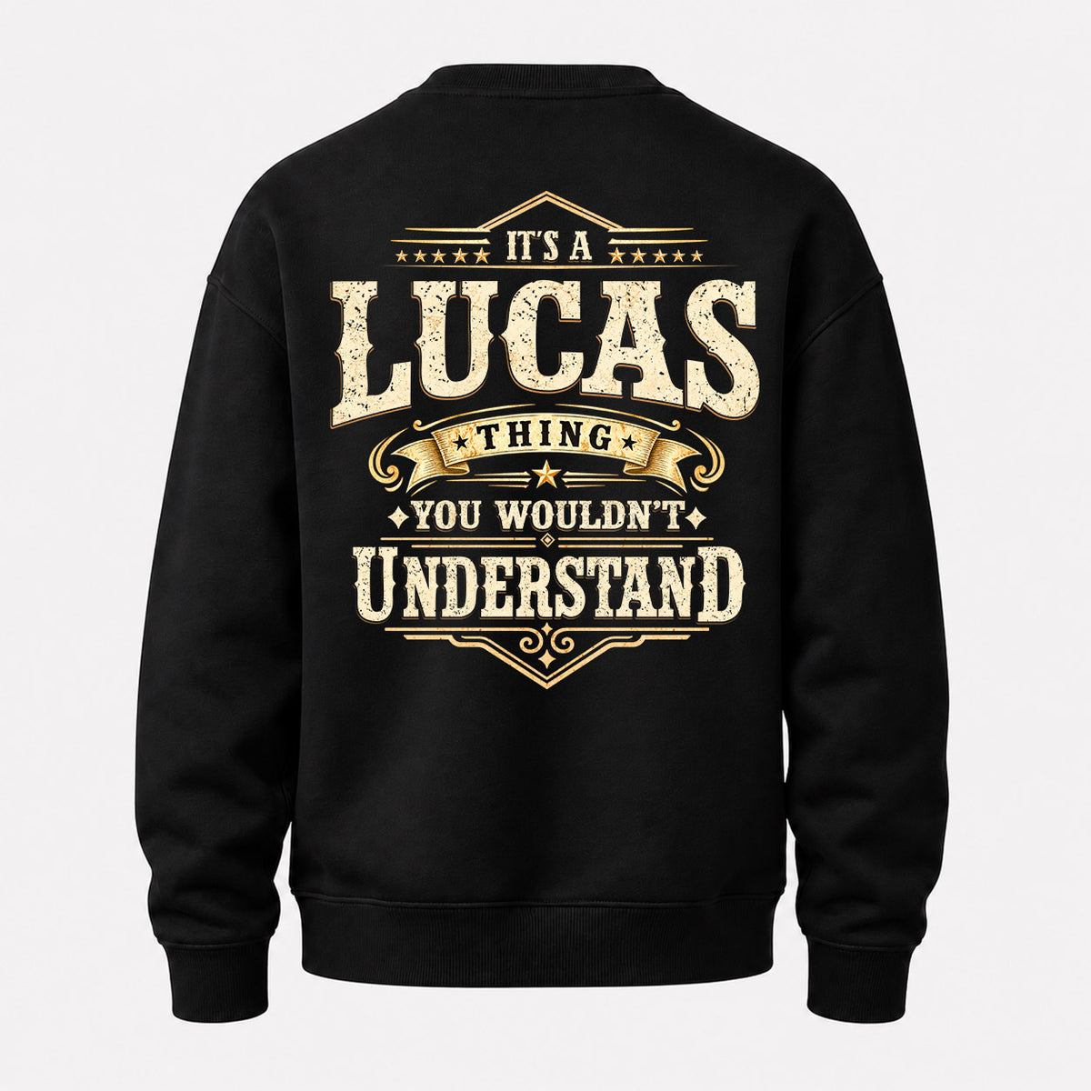 LUCAS HH-F003–Personalized Name Quote Apparel “It’s an NAME Thing You Wouldn’t Understand”