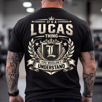LUCAS HH-F006 Thing Personalized Name T Shirt – You Wouldn’t Understand
