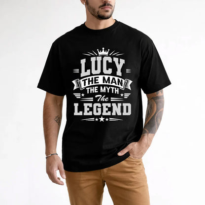 LUCY HH F004 The Man The Myth The Legend Personalized Shirt – Gift for Men