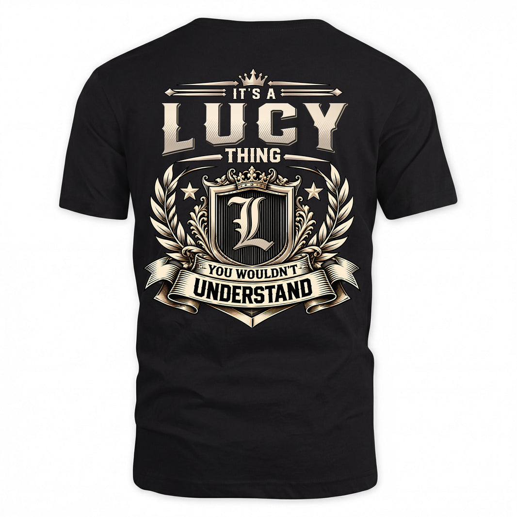 LUCY HH-F006 Thing Personalized Name T Shirt – You Wouldn’t Understand