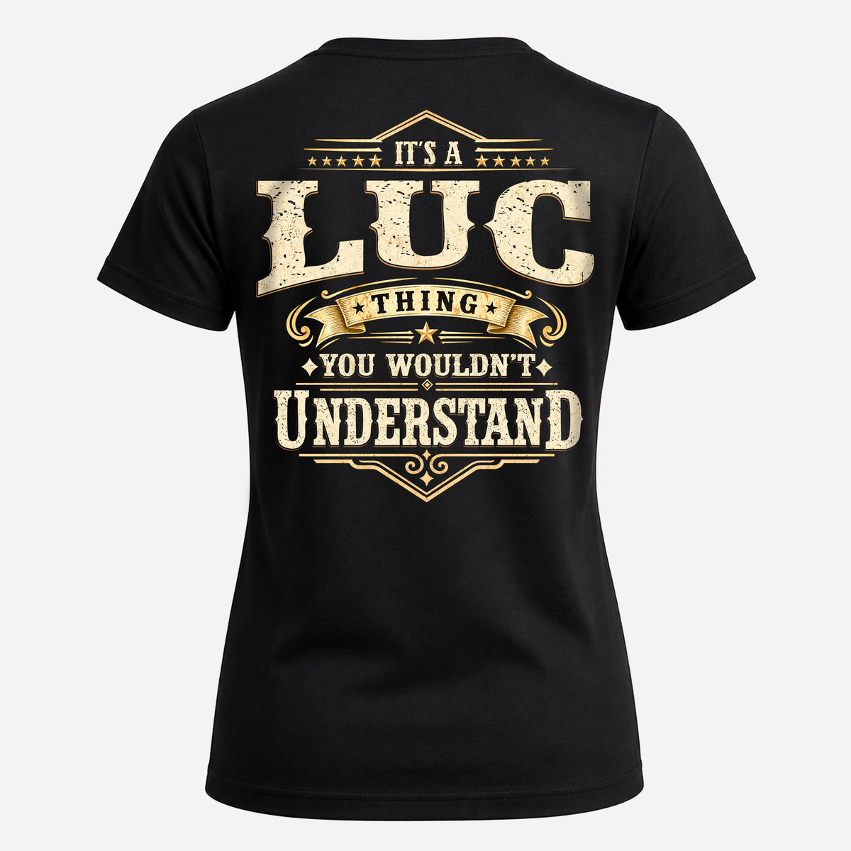 LUC HH-F003–Personalized Name Quote Apparel “It’s an NAME Thing You Wouldn’t Understand”