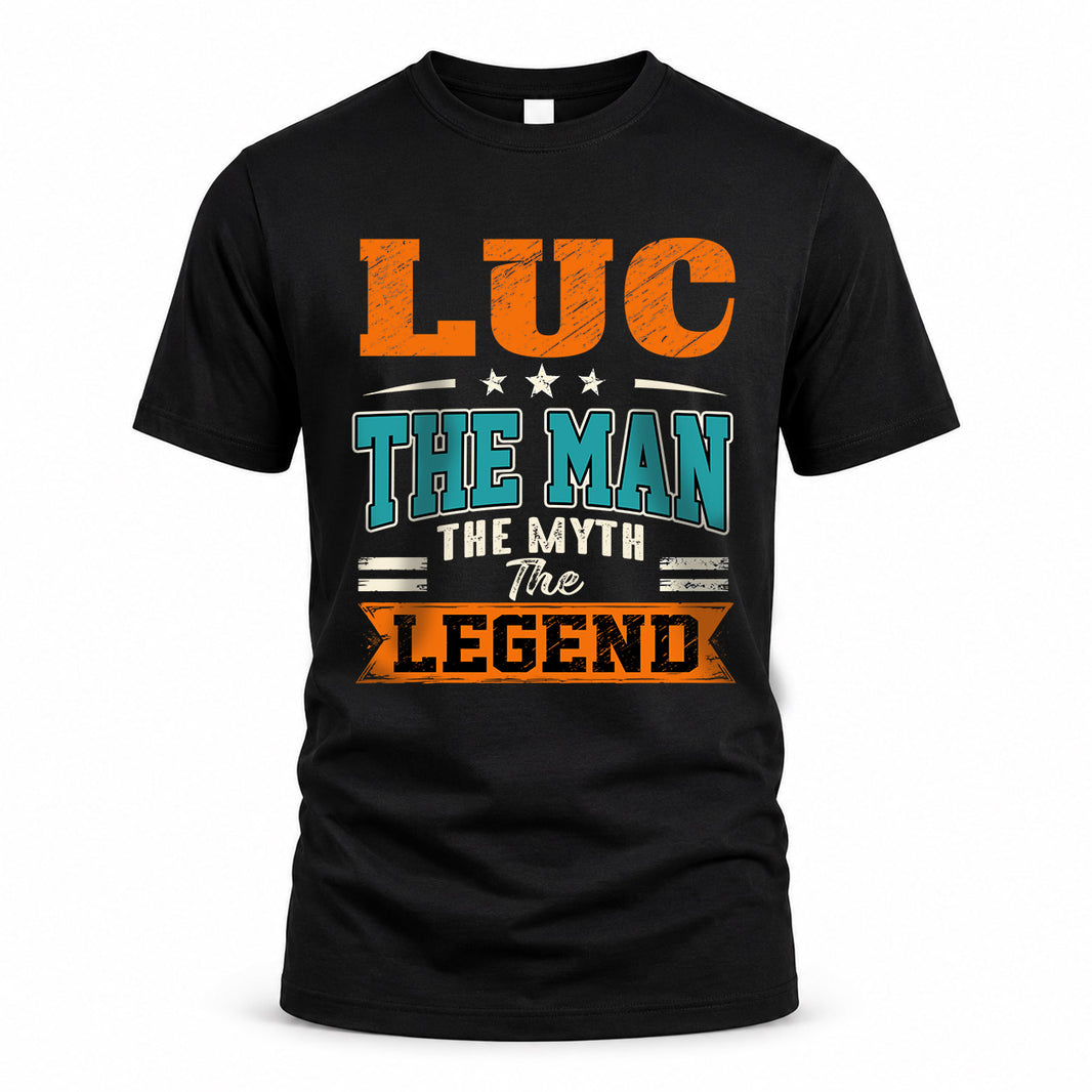 LUC HH F007 The Man The Myth The Legend Personalized Shirt – Gift for Men