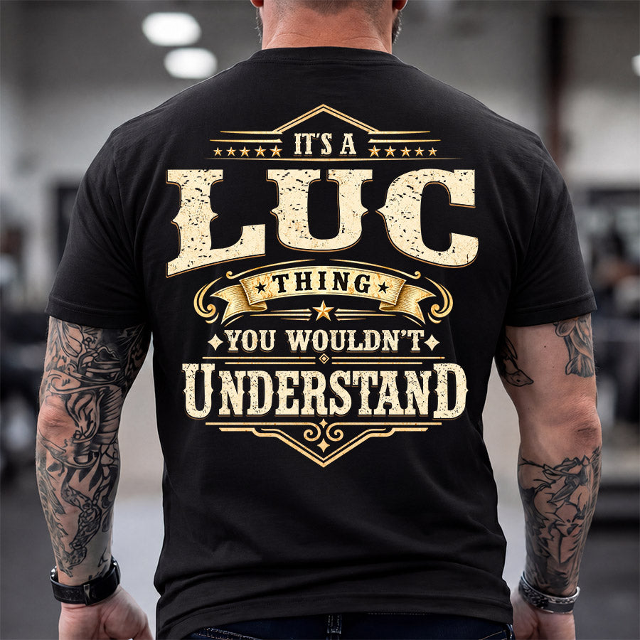 LUC HH-F003–Personalized Name Quote Apparel “It’s an NAME Thing You Wouldn’t Understand”